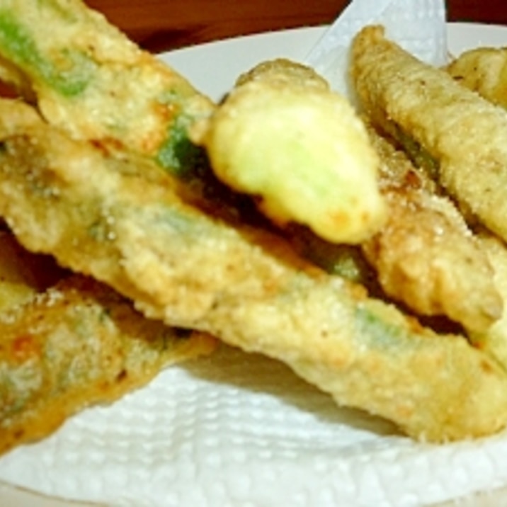 おくらのフリット